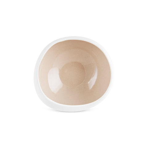 Karaca Earth Collection New Cupid Cereal/Soup Bowl, 15cm, Beige White