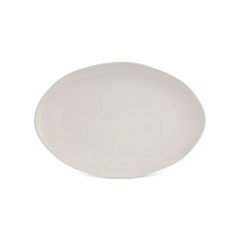 Karaca Earth Collection New Cupid Serving Platters, 30cm, Beige White