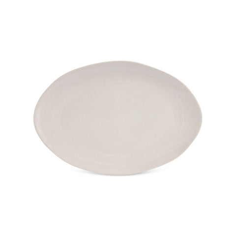 Karaca Earth Collection New Cupid Serving Platters, 30cm, Beige White