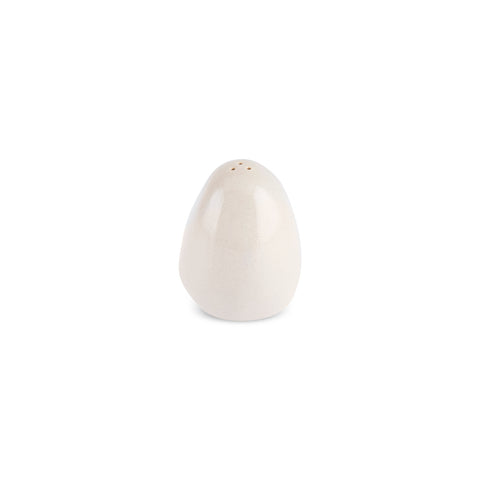 Karaca Earth Collection New Cupid Reactive Glaze Salt Shaker, 7cm, Beige White