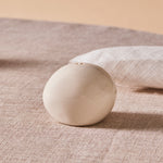Karaca Earth Collection New Cupid Reactive Glaze Pepper Shaker, 6cm, Beige White