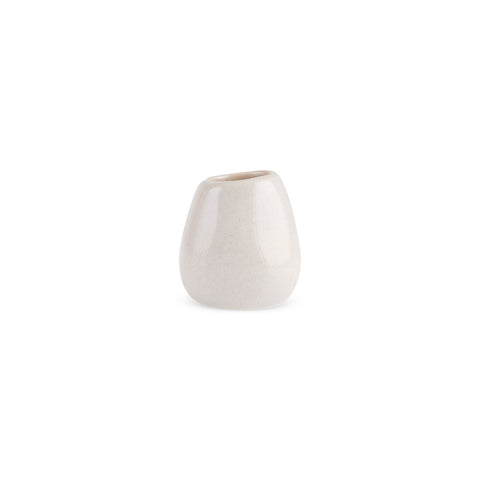 Karaca Earth Collection New Cupid Reactive Glaze Toothpick Holder, 5cm, Beige White