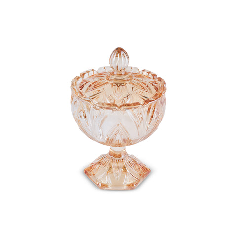 Karaca Barry Glass Turkish Delight Bowl,  Amber