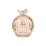 Karaca Bird Glass Turkish Delight Bowl, Amber