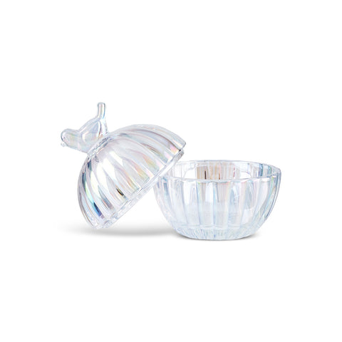 Karaca Bird Glass Turkish Delight Bowl, Luster