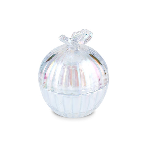 Karaca Butterfly Glass Turkish Delight Bowl, Luster