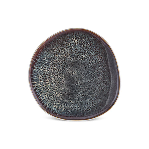 Karaca Earth Collection New Galactic Reactive Glaze Dinner Plate, 27cm, White