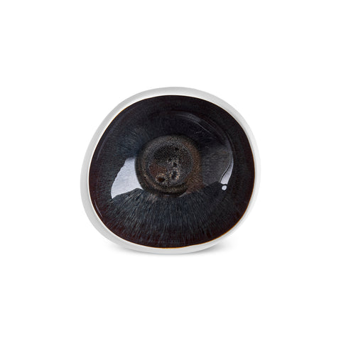 Karaca Earth Collection New Galactic Reactive Glaze Cereal/Soup Bowl, 15cm, White