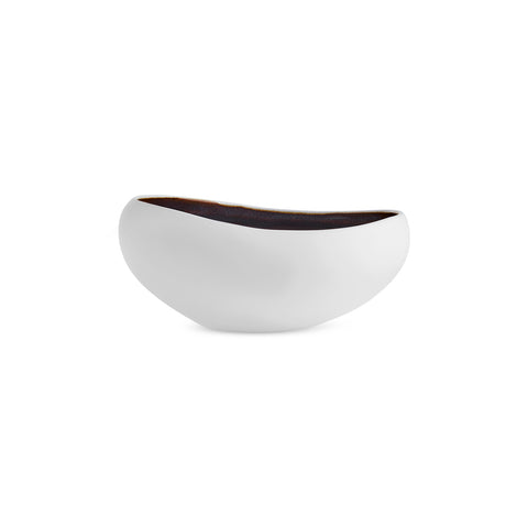 Karaca Earth Collection New Galactic Reactive Glaze Cereal/Soup Bowl, 15cm, White