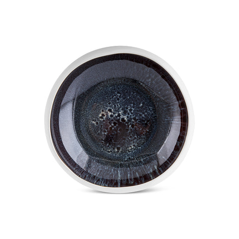 Karaca Earth Collection New Galactic Reactive Glaze Salad Bowl, 23cm, White