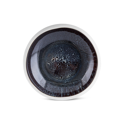 Karaca Earth Collection New Galactic Reactive Glaze Salad Bowl, 23cm, White