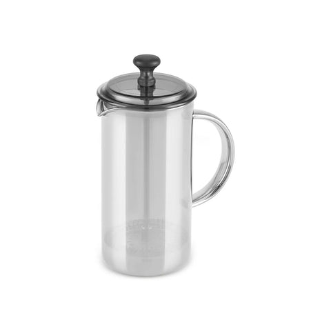 Karaca Alina Glass French Press, 350ml, Grey