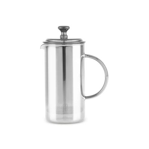 Karaca Alina Glass French Press, 350ml, Grey