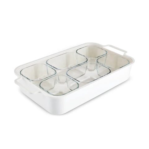 Karaca Mar 8 Piece Breakfast Tableware Set, Multi