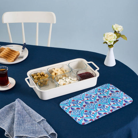 Karaca Mar 8 Piece Breakfast Tableware Set, Multi