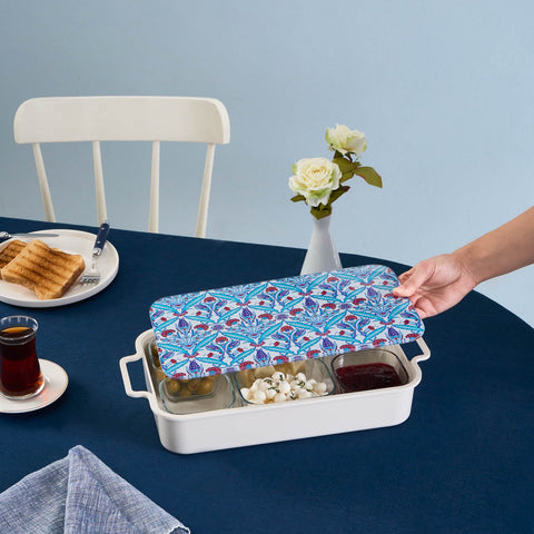 Karaca Mar 8 Piece Breakfast Tableware Set, Multi