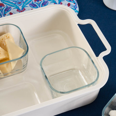 Karaca Mar 8 Piece Breakfast Tableware Set, Multi