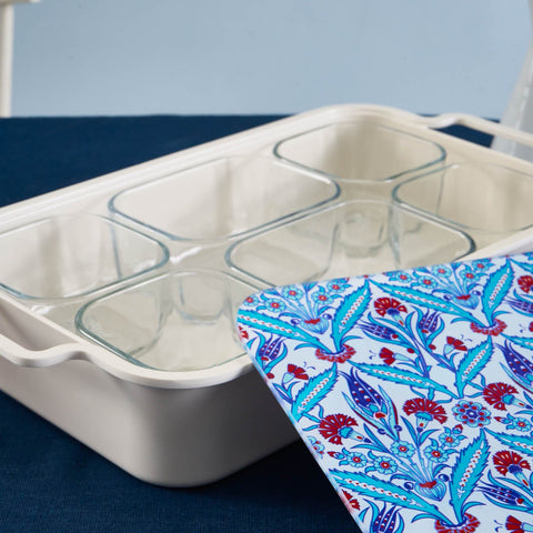 Karaca Mar 8 Piece Breakfast Tableware Set, Multi