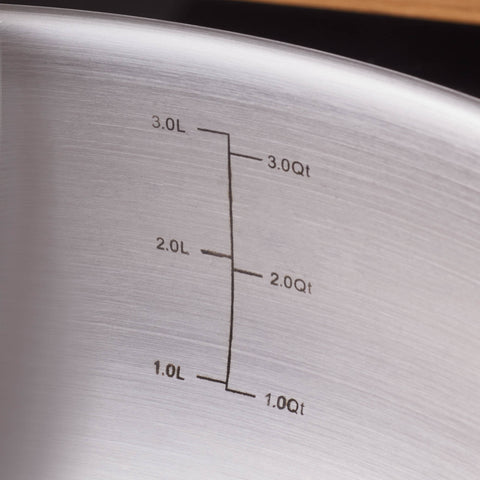 Karaca Elite Stainless Steel Induction Shallow Casserole & Lid, 26cm, Silver