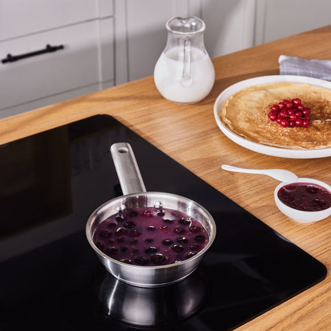 Karaca Elite Stainless Steel Induction Mini Frying Pan, 14cm, Silver