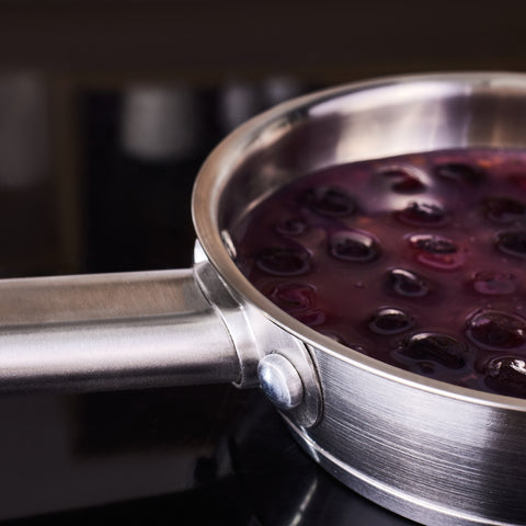 Karaca Elite Stainless Steel Induction Mini Frying Pan, 14cm, Silver