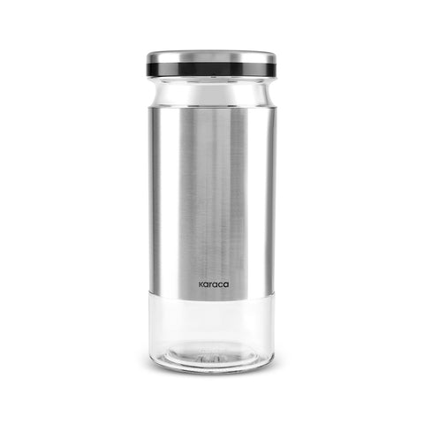 Karaca Stellum Storage Jar, 1210ml, Inox