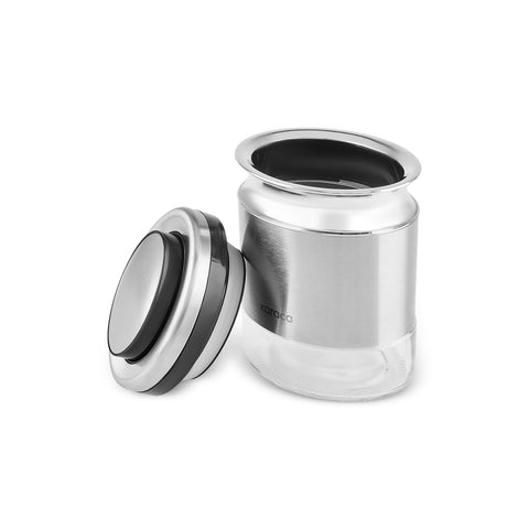 Karaca Stellum Storage Jar, Small, Inox