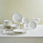Karaca Fine Pearl Extra Chanak 55-Piece Dinner Set for 12 People, Gold