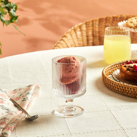 Karaca Massimo Glass Dessert & Ice Cream Glass, Clear
