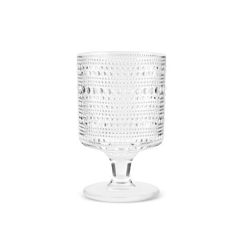 Karaca Flicker Glass Dessert &amp; Ice Cream Bowl, Clear
