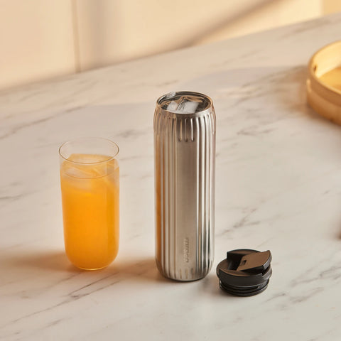 Karaca Rimo Stainless Steel Leak-Proof Flask, 600ml, Inox