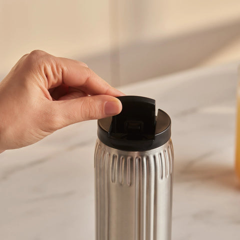 Karaca Rimo Stainless Steel Leak-Proof Flask, 600ml, Inox