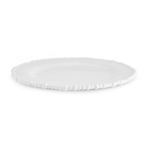 Karaca Perla Melamine Dinner Plate, 28cm, White