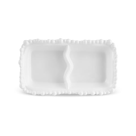 Karaca Perla Melamine Snack Bowl, 23cm, White
