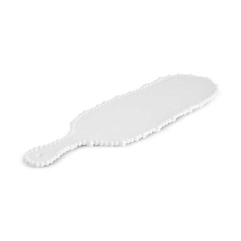 Karaca Perla Melamine Serving Platter, 43cm, White