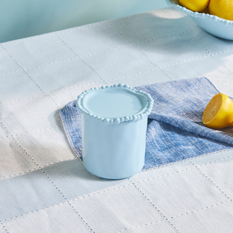 Karaca Perla Melamine Storage Container, 490ml, Light Blue