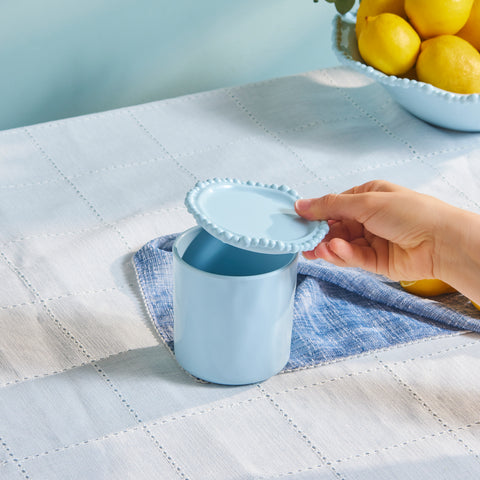 Karaca Perla Melamine Storage Container, 490ml, Light Blue