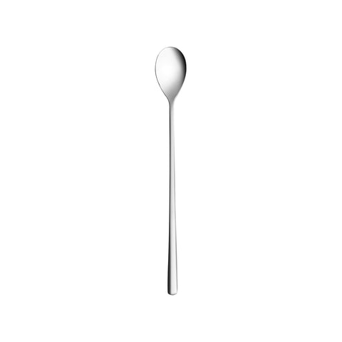 Karaca Boreas 4-Piece Stainless Steel Latte Spoon, Silver
