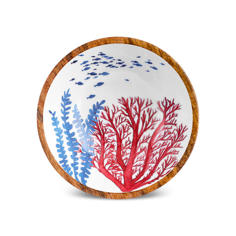 Karaca Mango Bowl, 24cm, Blue