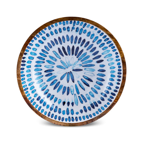 Karaca Mango Bowl, 30cm, Blue