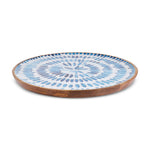 Karaca Mango Decorative Plate, Blue