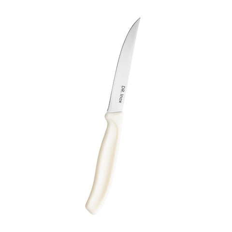 Dr.Inox Stainless Steel Steak Knife, 23cm, Cream