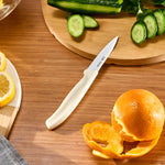 Dr.Inox Stainless Steel Paring Knife, 19cm, Cream