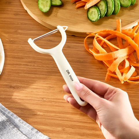 Dr.Inox Plain Peeler, Cream