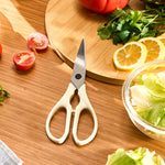 Dr.Inox Stainless Steel Scissors, Cream