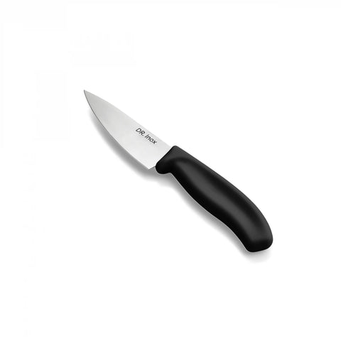 Dr. Inox Stainless Steel Chef's Knife, 33cm, Black