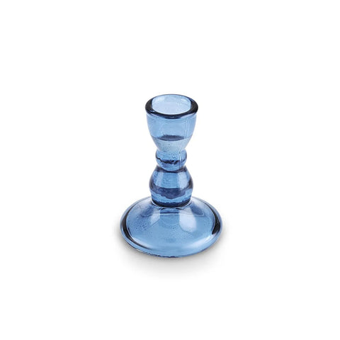 Karaca Marine Glass Candle Holder, 6x9cm, Navy Blue