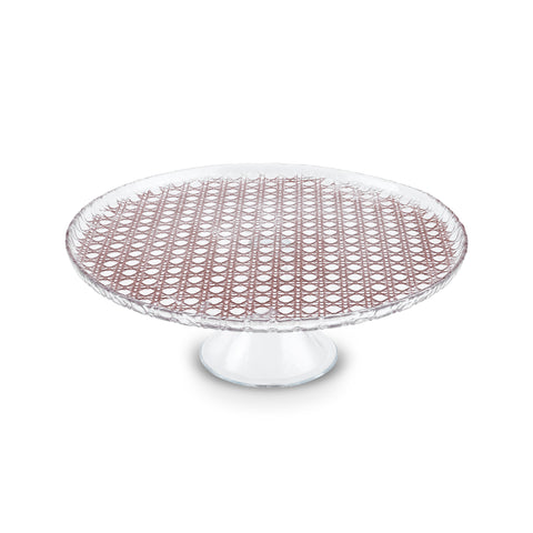 Karaca Rattan 7-Piece Serveware Set for 6 People, Gray