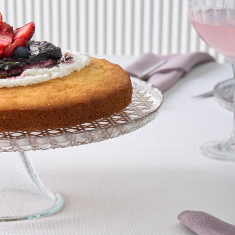 Karaca Rattan 7-Piece Serveware Set for 6 People, Gray