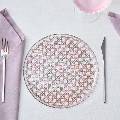 Karaca Rattan 7-Piece Serveware Set for 6 People, Gray